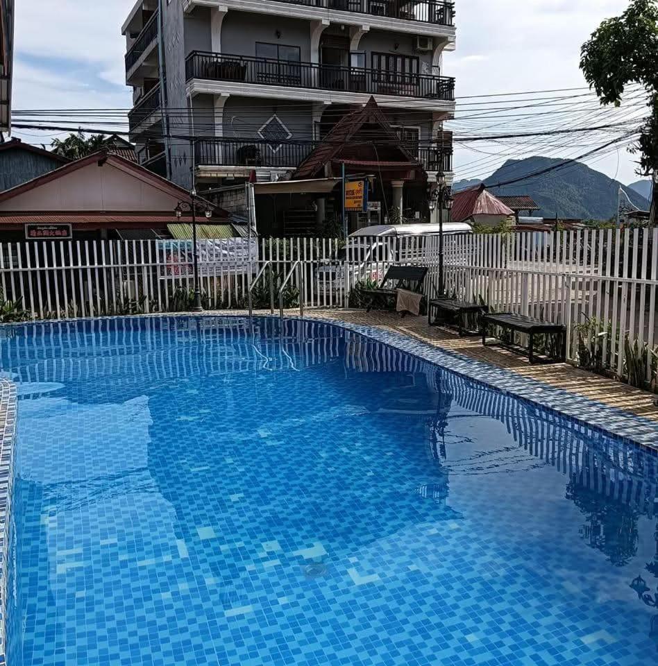 Bountang Riverside Hotel Vang Vieng Eksteriør bilde