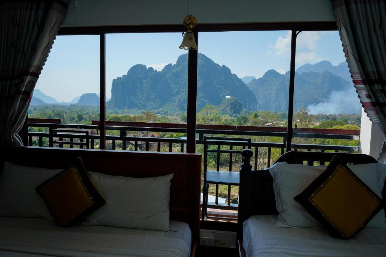 Bountang Riverside Hotel Vang Vieng Eksteriør bilde