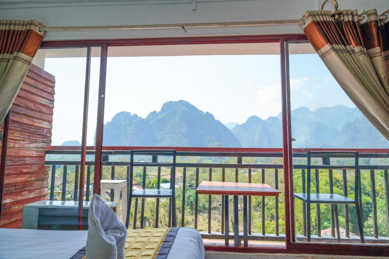 Bountang Riverside Hotel Vang Vieng Eksteriør bilde